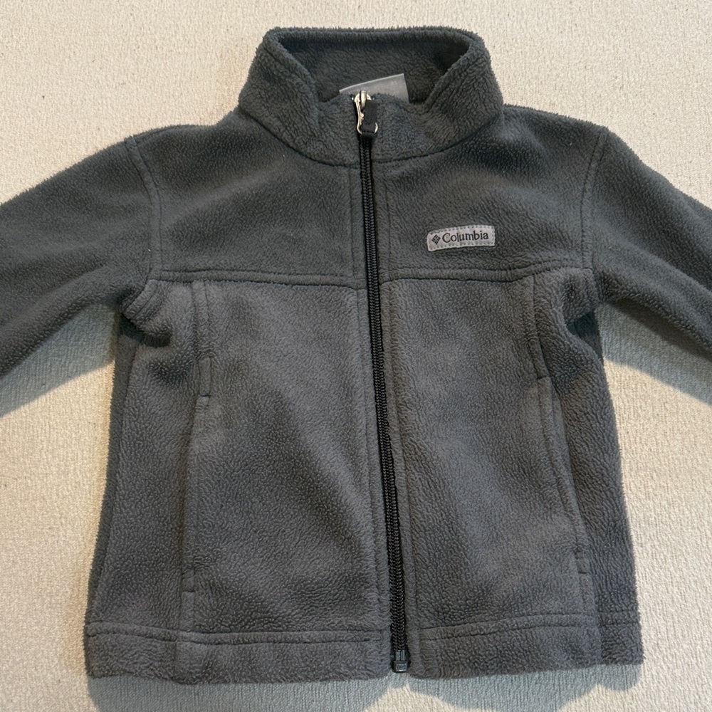 Columbia Charcoal Fleece Jacket